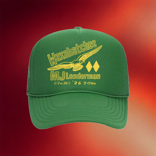 MJ Lenderman Merch 2026 Waxahatchee X MJ Lenderman Tour Trucker Hat Cool Gifts For Music Lover