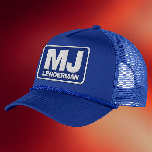 MJ Lenderman Merch 2026 Logo Embroidered Trucker Hat MJ Lenderman Hat Best Gift For Fans