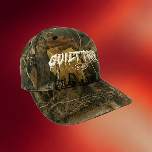MLVLTD Merch Guilt Trip Logo Real Tree Camo Hat Embroidered 2026 Guilt Trip Merch Dad Gifts