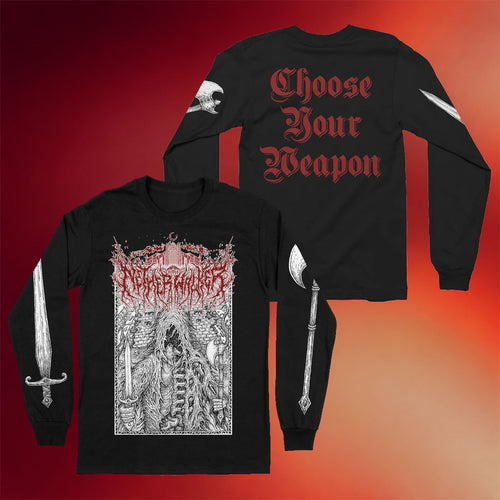 Indiemerch Merch 2026 Netherwalker Choose Your Weapon Long Sleeve Shirt Present For Him
