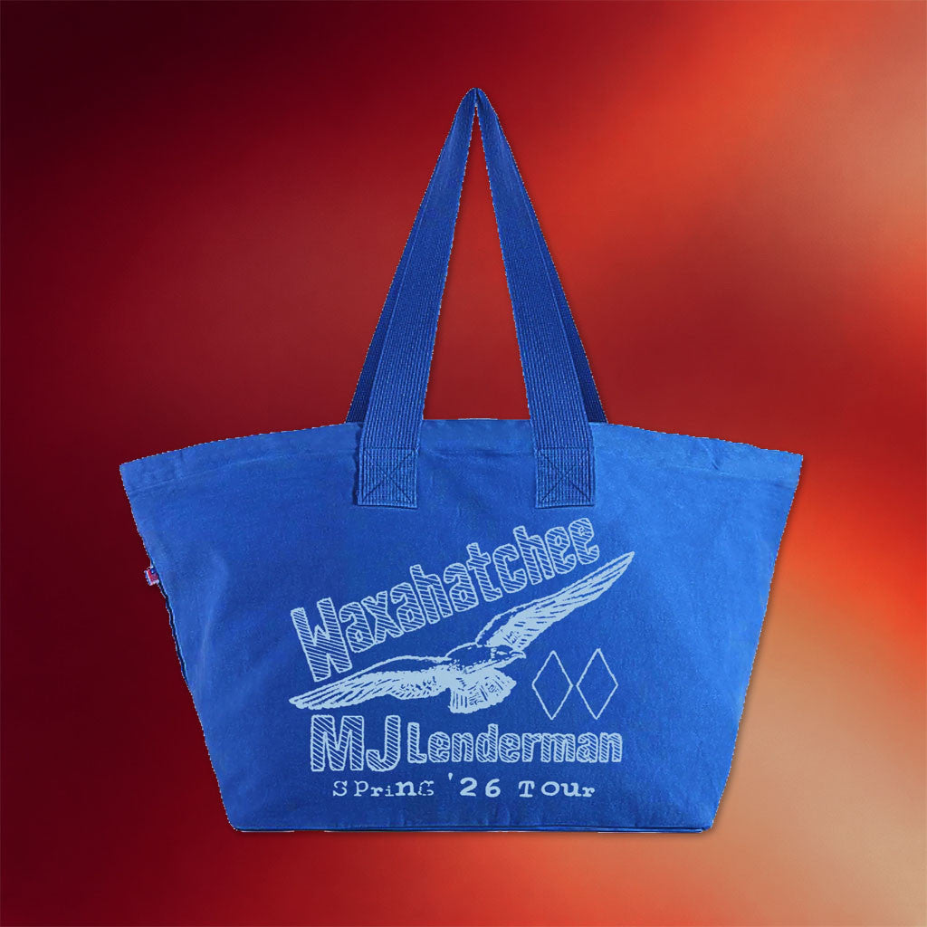 MJ Lenderman Merch 2026 Waxahatchee X MJ Lenderman Tour Tote Bag Gifts For Music Fans