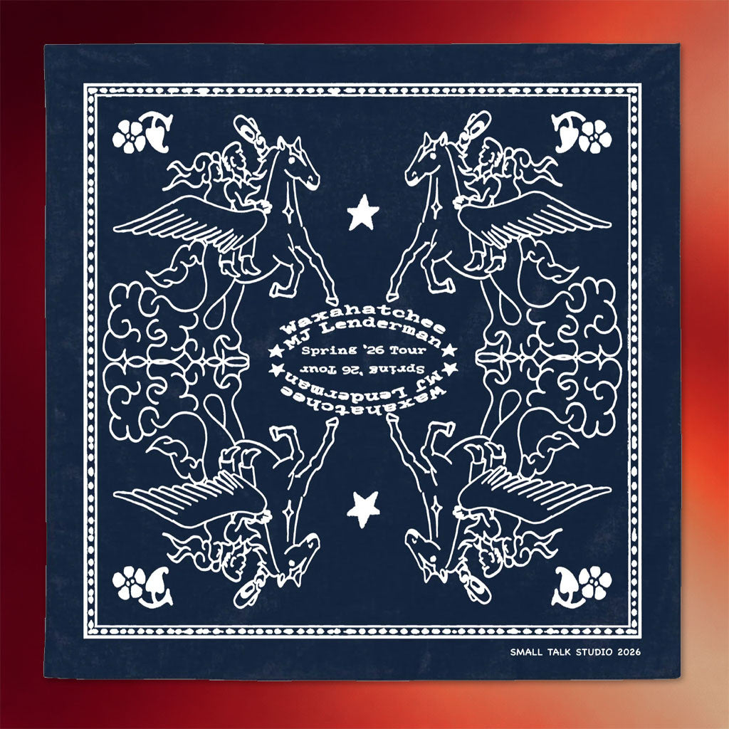 MJ Lenderman Merch 2026 Waxahatchee MJ Lenderman Tour Bandana Gift For Music Lovers