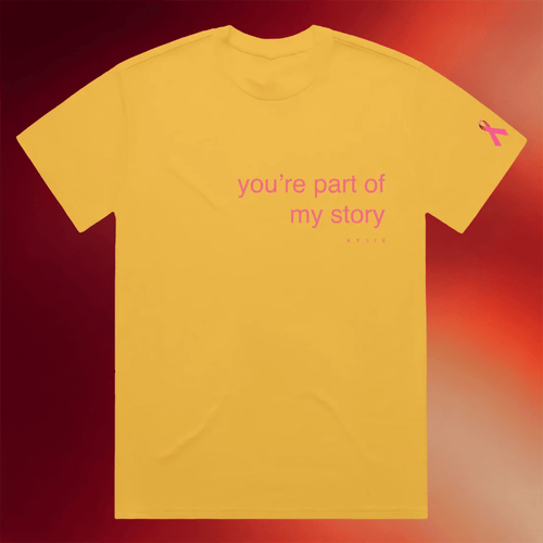 Kylie Minogue Merch 2026 You're Part Of My Story T-Shirt Unique Gifts For Music Lovers