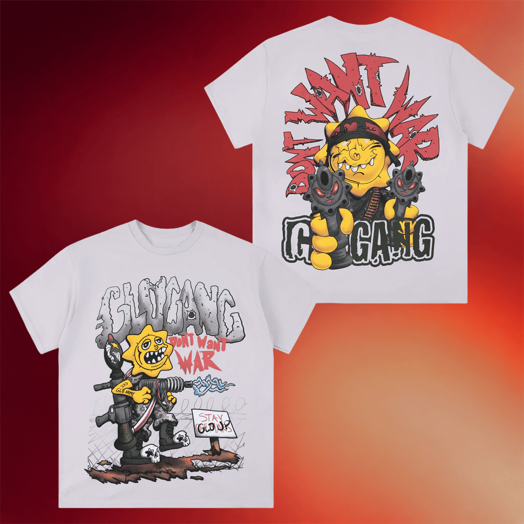 Glo Gang Merch 2026 Don't Want War T-Shirt Gifts For Father's Day From Son