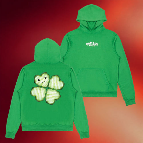 Grillos Pickles Merch 2026 St Pickles Day Hoodie Funny St Patrick's Day Hoodie Gifts Ideas