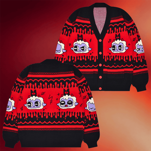 Cult Of The Lamb Merch Cult Leader Cardigan Cute Apparel Gifts For Besties