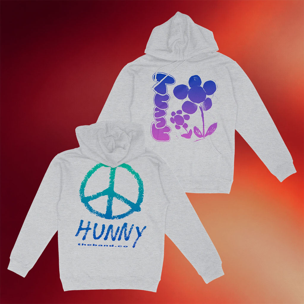 HUNNY Merch 2026 Flower Hoodie Hunny The Band Merch Music Gift Ideas For Guys