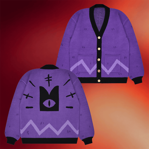 Cult Of The Lamb Merch Goat Cloak Cardigan Birthday Gift Ideas For Friends