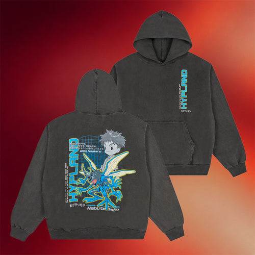 Hypland Merch Digimon Koshiko Hoodie Birthday Presents For Boyfriend