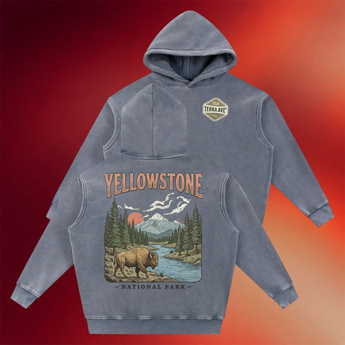 Terra Ave Merch 2026 Yellowstone National Park Hoodie Gifts For Brothers