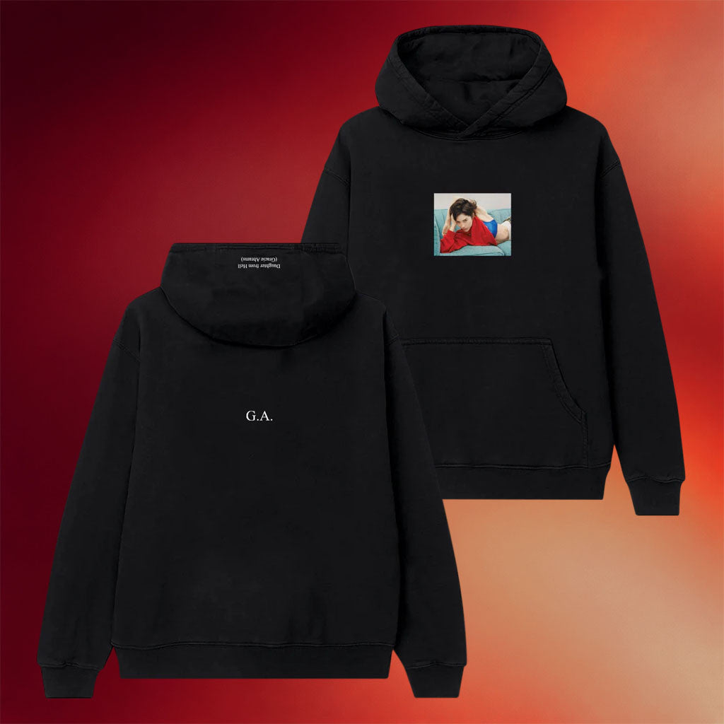 Gracie Abrams Merch 2026 Daughter From Hell GA Photo Black Hoodie Gifts For Music Lovers
