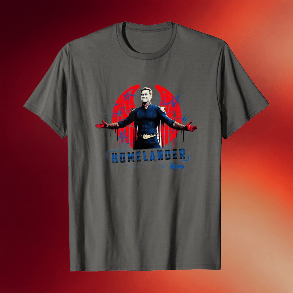 The Boys Merch 2026 Homelander Graffiti Season 5 Shirt The Boys T-Shirt Present For Fans
