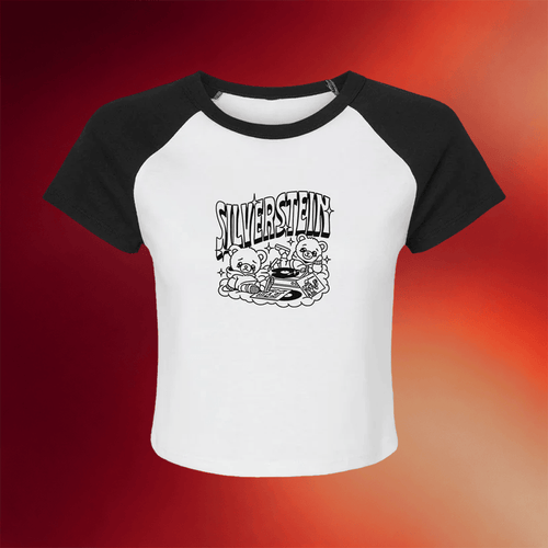 Silverstein Merch Teddy Bear Baby Tee Birthday Gift For Girlfriend