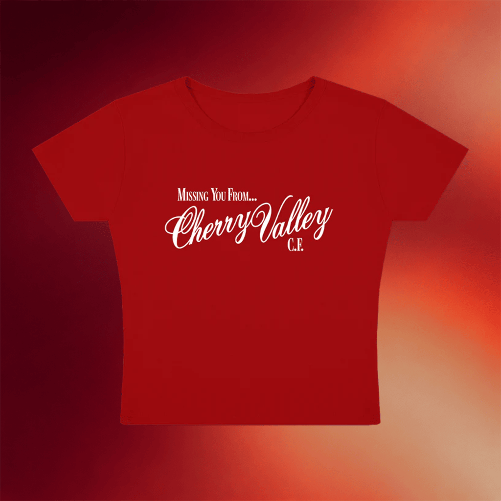 Carter Faith Merch 2026 Missing You From Cherry Valley Baby Tee Music Lover Gifts For Her