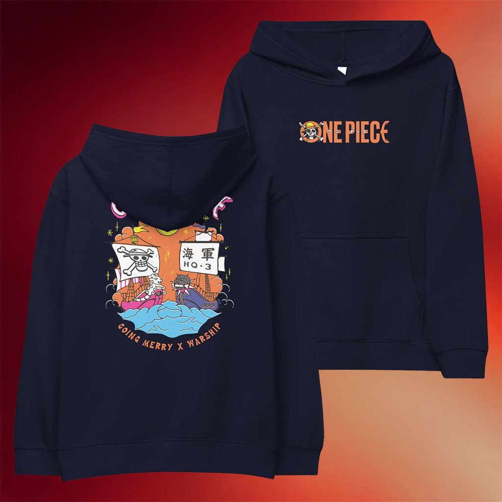Netflix One Piece Merch 2026 Going Merry X Warship Hoodie Gifts For My Husband
