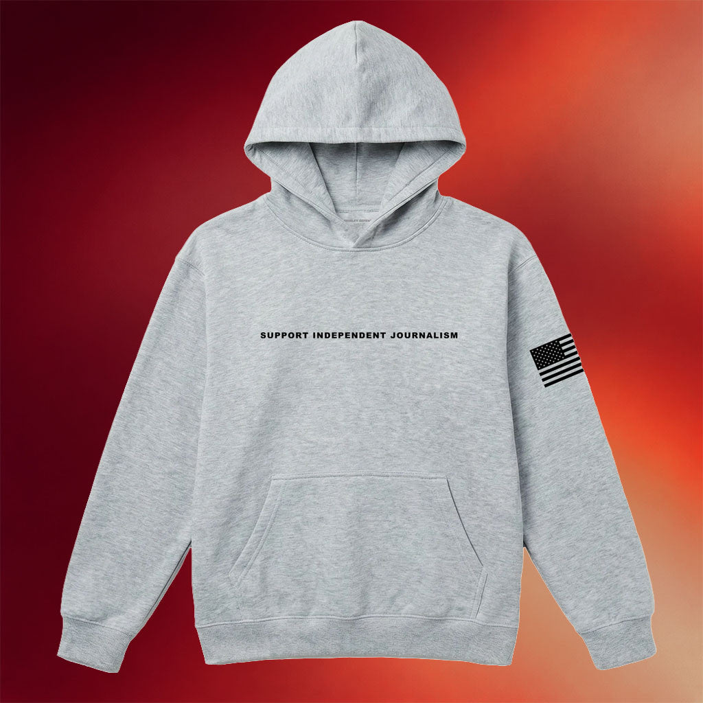 Nick Shirley Merch 2026 Support Independent Journalism Hoodie Unique Gifts For Husband