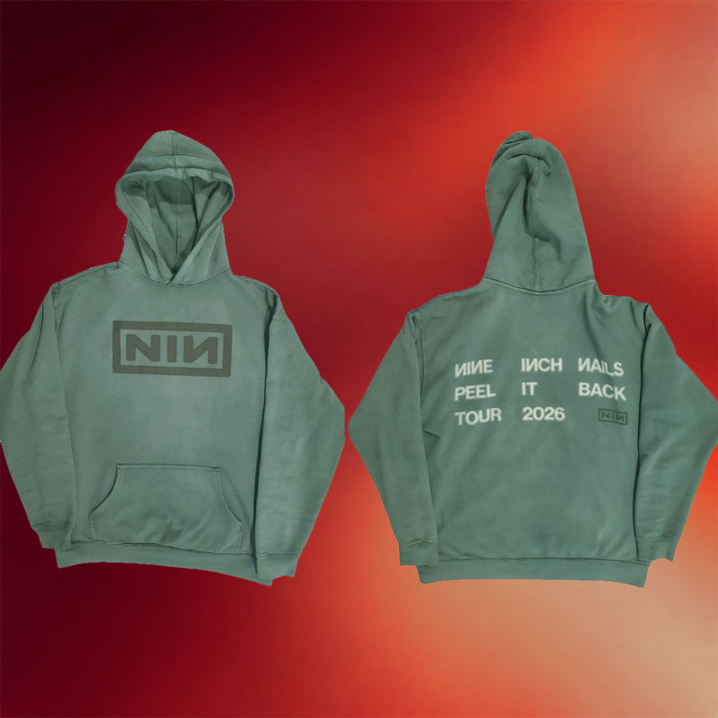 Nine Inch Nails Peel It Back Tour Merch 2026 NIN Peel It Back Tour Hoodie Gifts For Rock Fans