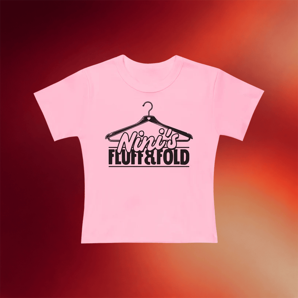 Kehlani Merch 2026 Nini's Fluff And Fold Logo Baby Tee Best Gifts For Girlfriend