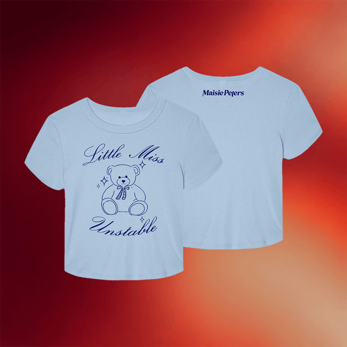Maisie Peters Merch 2026 Little Miss Unstable Baby Tee Maisie Peters Shirt Music Lover Gifts
