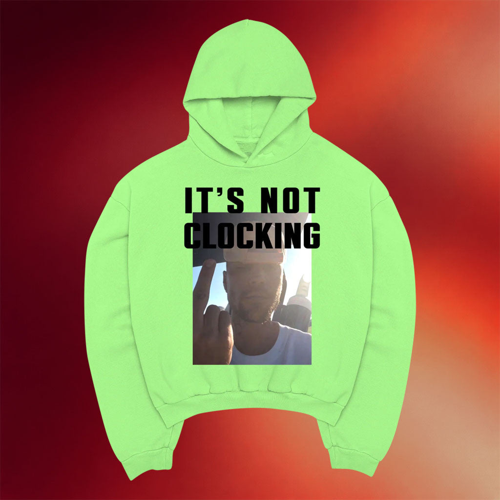 Oasis SKYLRK Justin Bieber Merch 2026 It's Not Clocking Hoodie Justin Bieber Coachella Merch