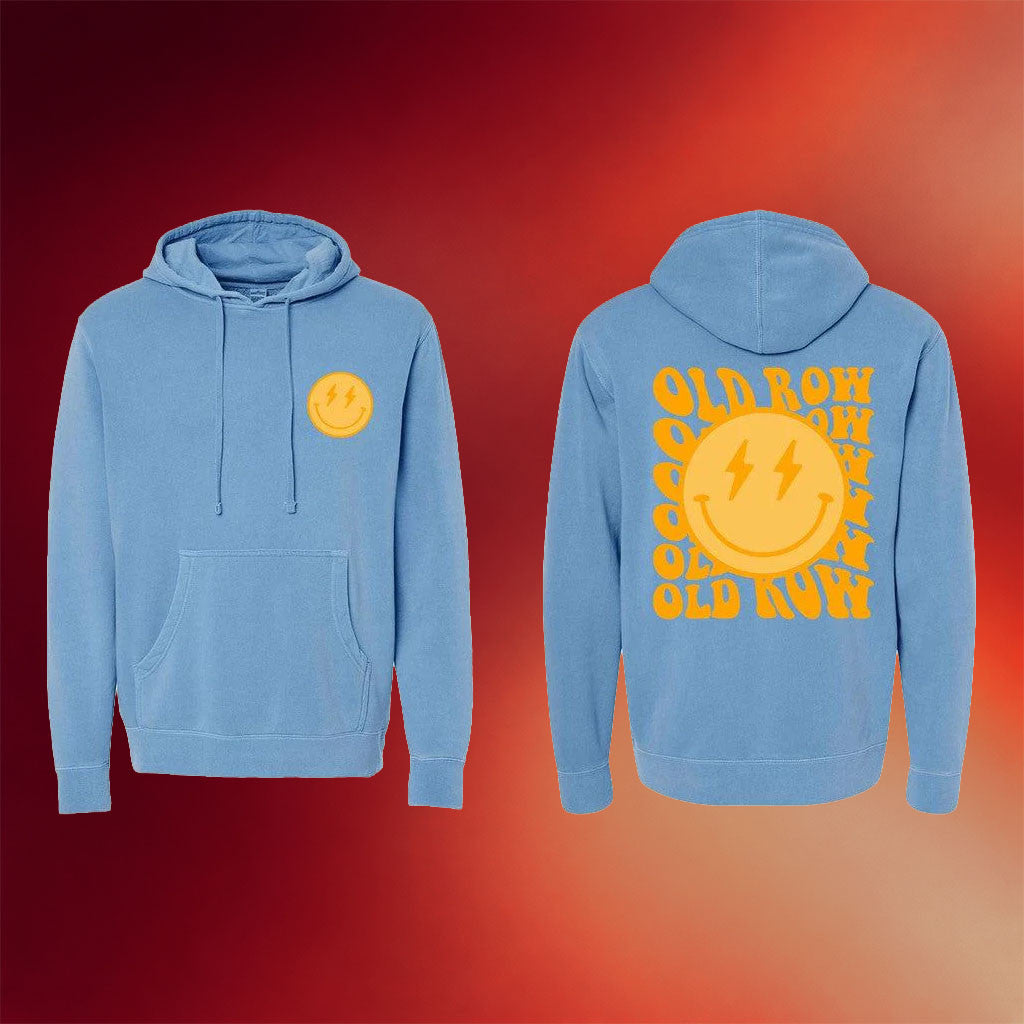 Old Row Merch Old Row Smiley Hoodie Unique Birthday Gift For BFF