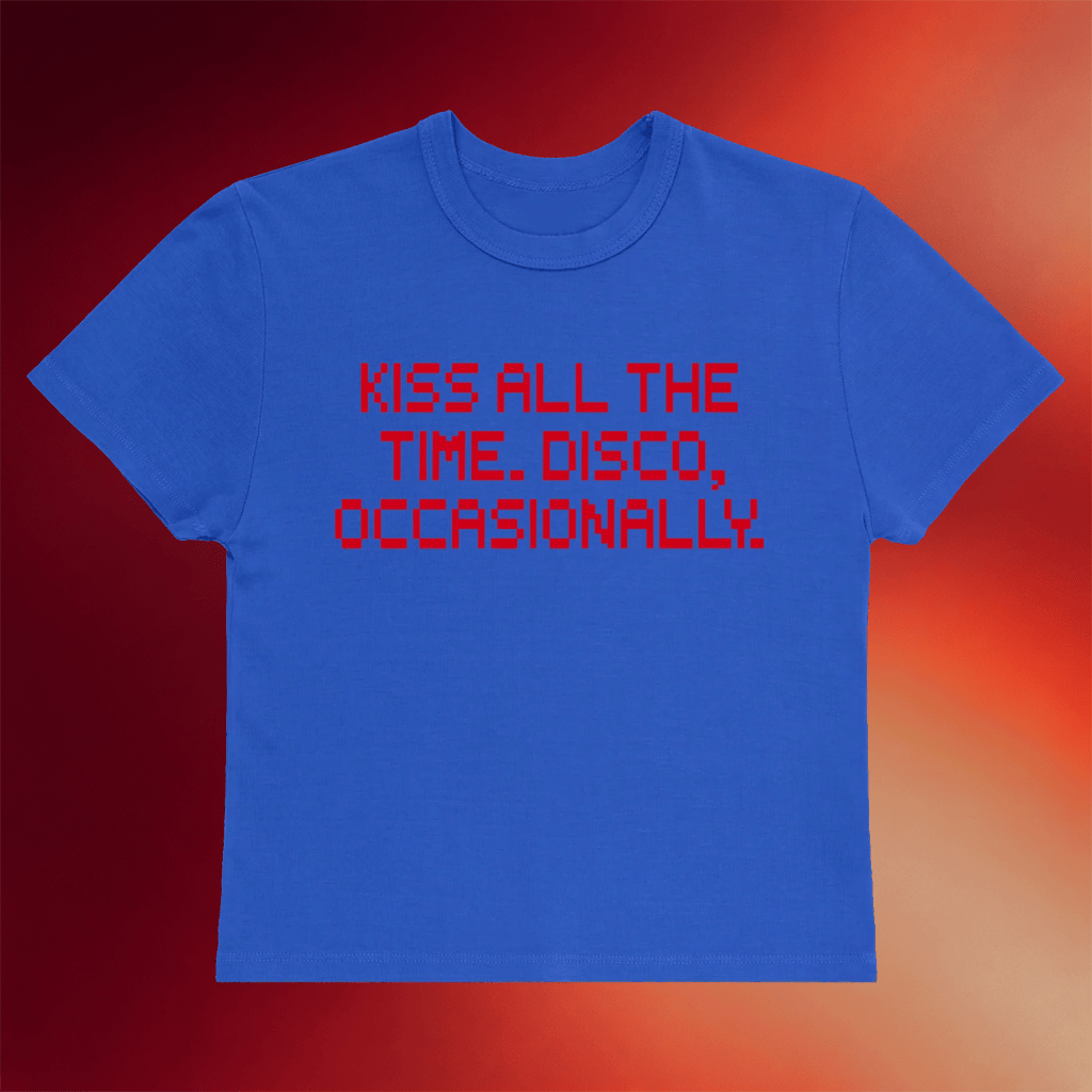 Harry Styles Merch 2026 Kiss All The Time Disco Occasionally Cover Baby Tee Harry Styles Shirts