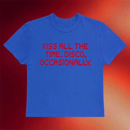 Harry Styles Merch 2026 Kiss All The Time Disco Occasionally Cover Baby Tee Harry Styles Shirts