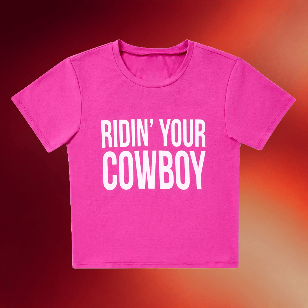 Kayla Malec Merch 2026 Pink Ridin Your Cowboy Baby Tee Kayla Malecc Shirt Gifts For Wife