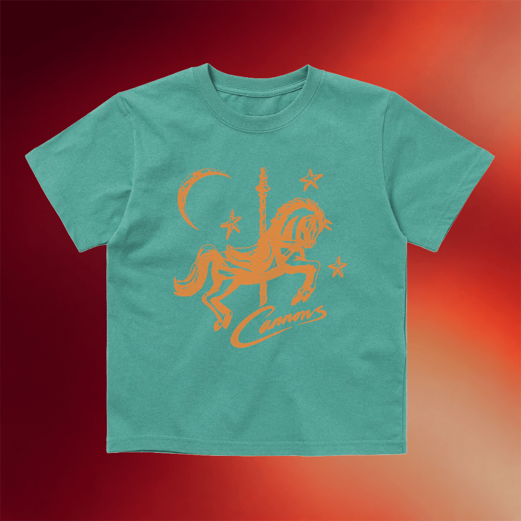 ThreeFour Merch 2026 Cannons Carousel Baby Tee Birthday Gift For Girlfriend