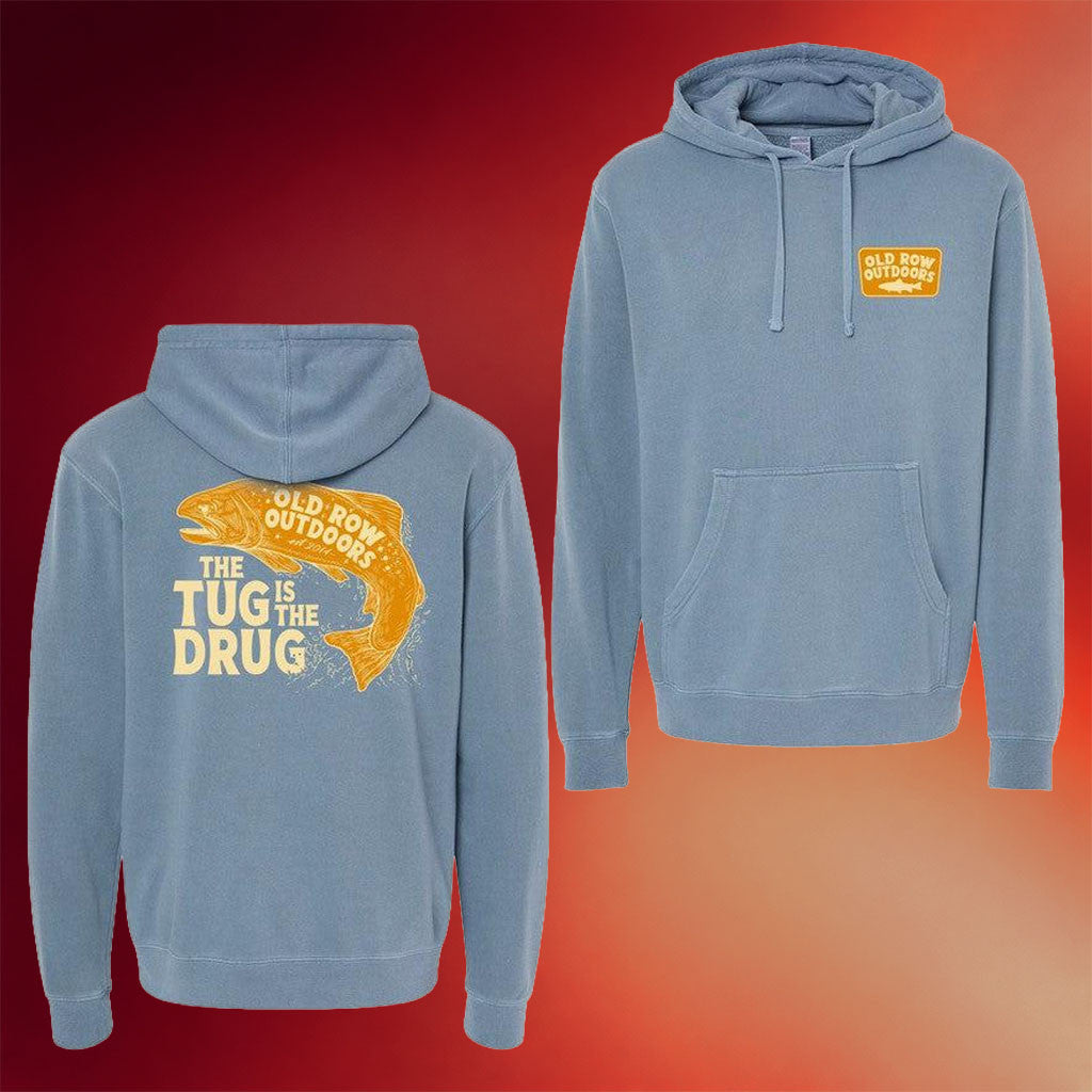Old Row Merch The Tug Is The Drug Hoodie Old Row Outdoors Hoodie Gifts For Brother