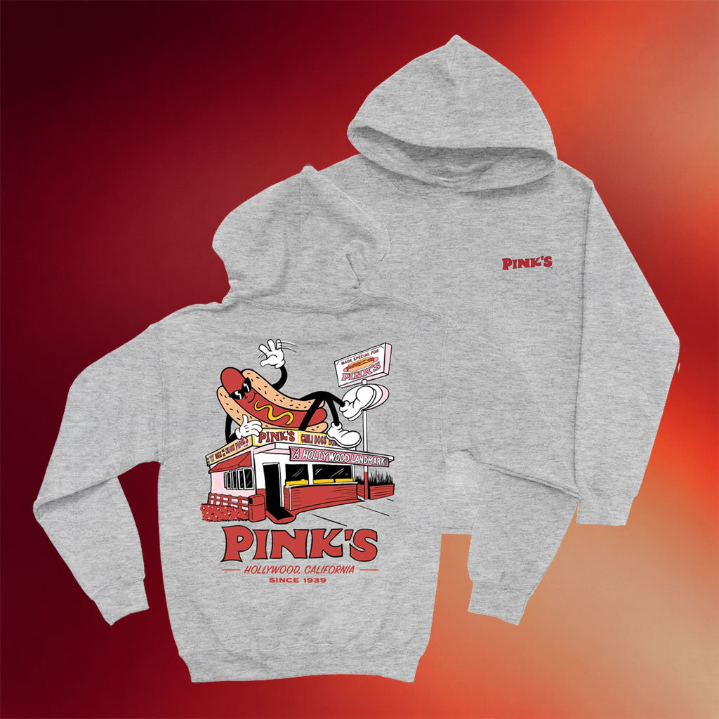 Pink's Hot Dogs Merch 2026 Street View Hoodie Pink's Hoodie Gift For Brothers