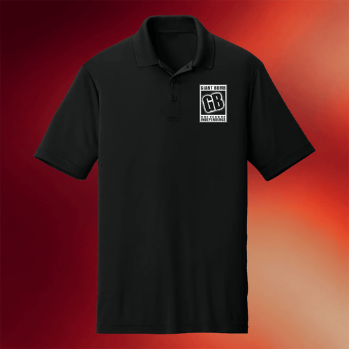 Giant Bomb Emporium Merch 2026 Giant Bomb Rating Polo Shirt Great Father's Day Gifts