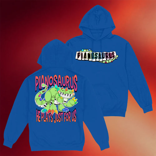 Poppy Playtime Merch Pianosaurus He Plays For Us Hoodie Birthday Gift Ideas For Friends