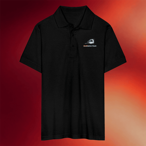 Subnautica Merch 2026 Subnautica Seamoth Black Polo Shirt Gifts For Game Lovers