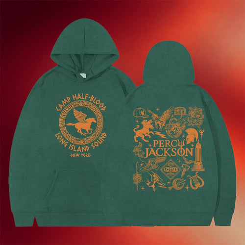 Percy Jackson Merch Lamp Half Blood Long Island Sound Hoodie Percy Jackson Hoodie Friends Gifts