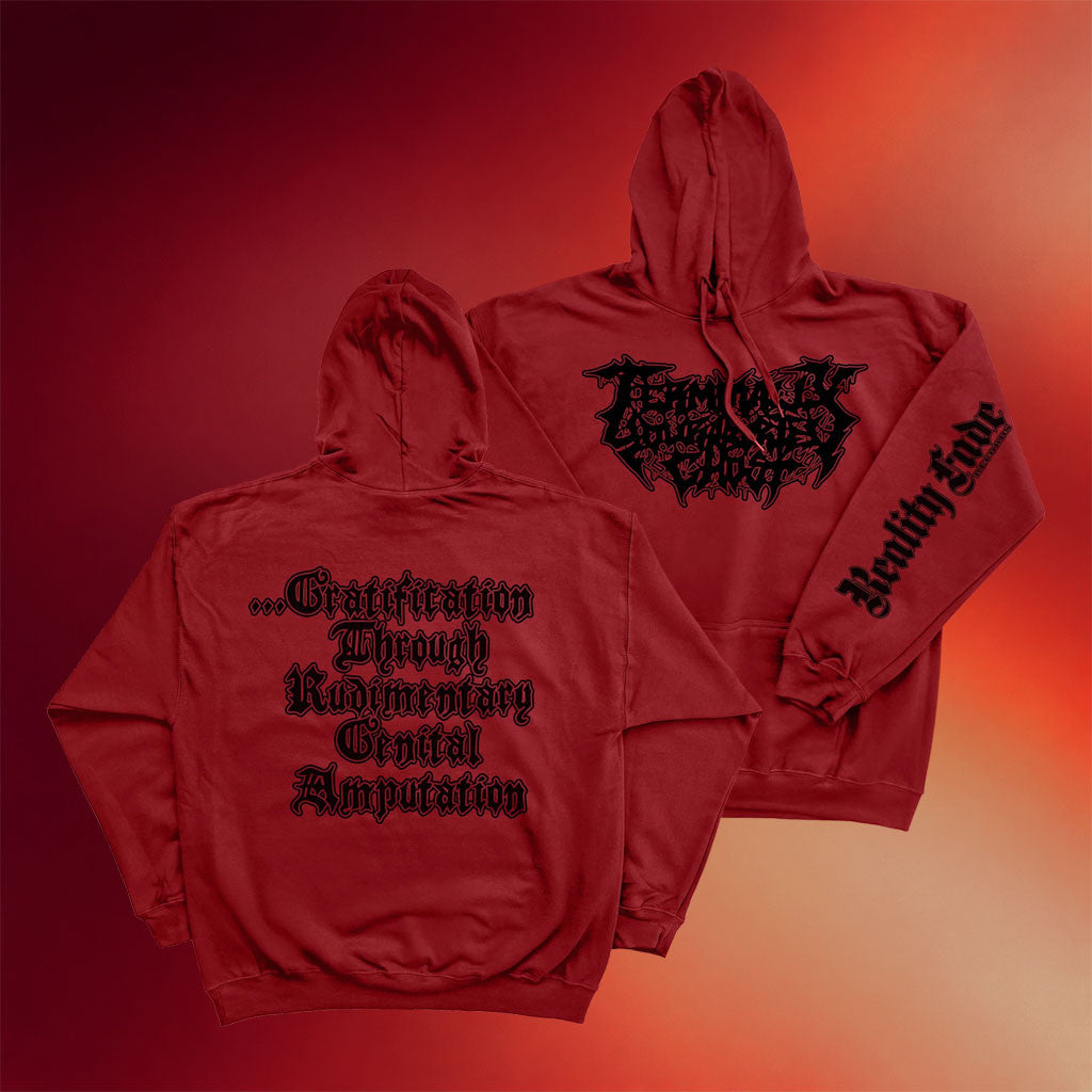 Reality Fade Merch 2026 Terminally Your Aborted Ghost Putrefaction In Parallax Hoodie Best Gift