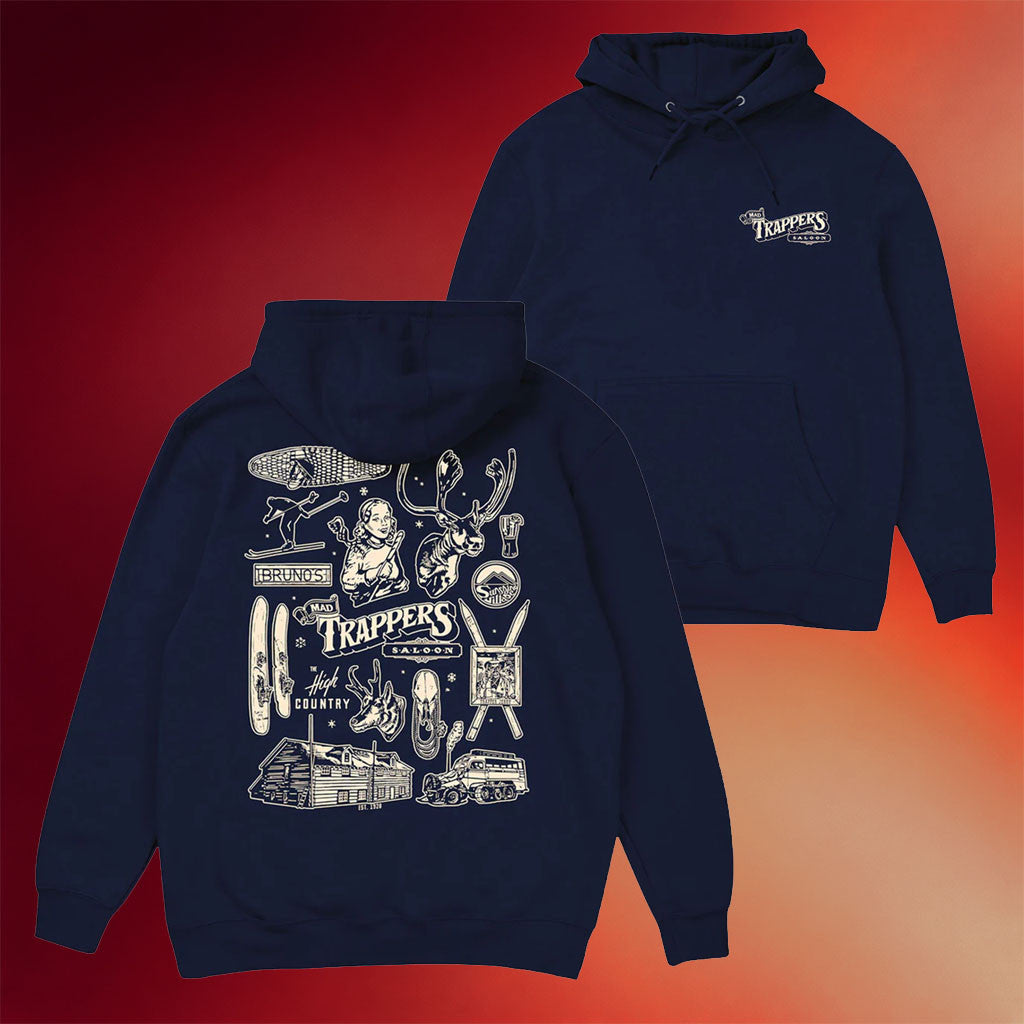 Retail Merch Mad Trapper's Heritage Collage Hoodie Good Gifts For Girlfriend