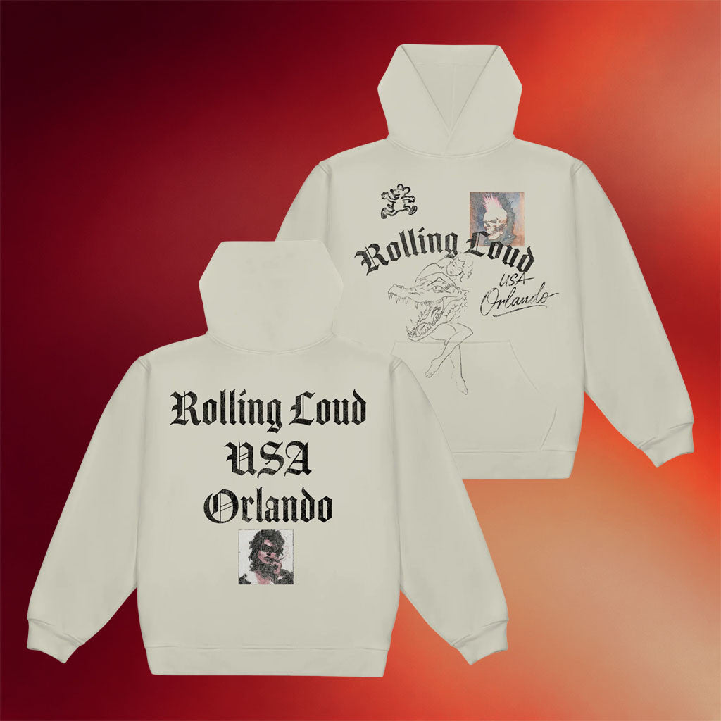Rolling Loud Merch 2026 RL Orlando Signature Hoodie Hip Hop Lover Gifts