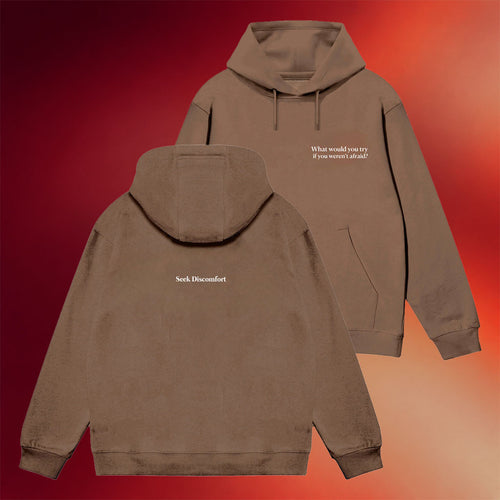Seek Discomfort Merch 2026 What Would You Try Hoodie Birthday Gifts For Boyfriend