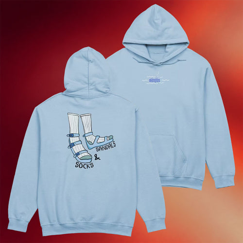 Sinjin Drowning Merch Socks And Sandals Hoodie Birthday Gift For Wife