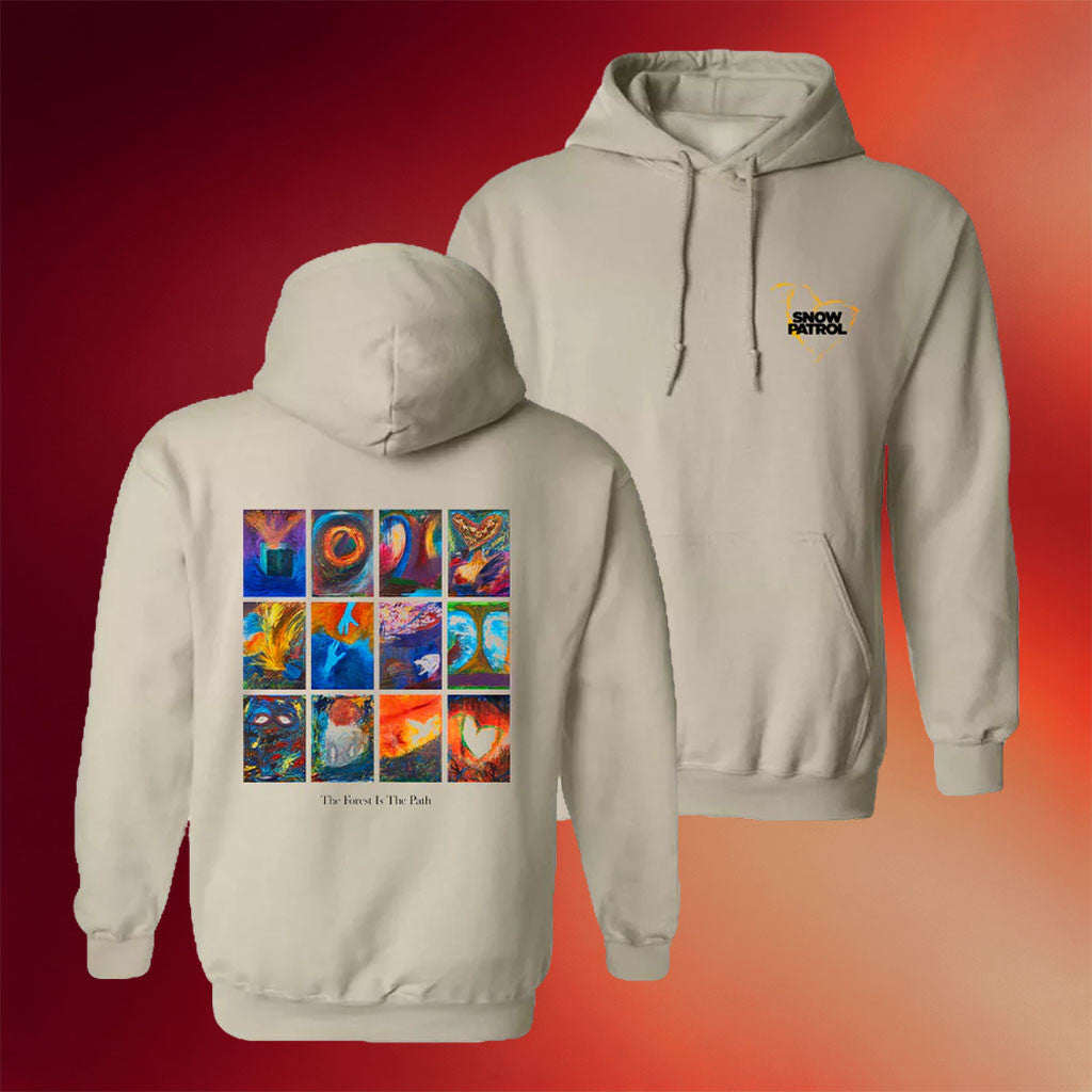 Snow Patrol Merch 2026 Art Hoodie The Forest Is The Path Hoodie Present For Band Fans