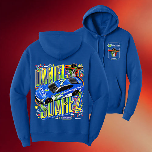 Spire Motorsports Merch 2026 #7 Daniel Suarez Freeway Insurance Hoodie Best Gifts For Boyfriend