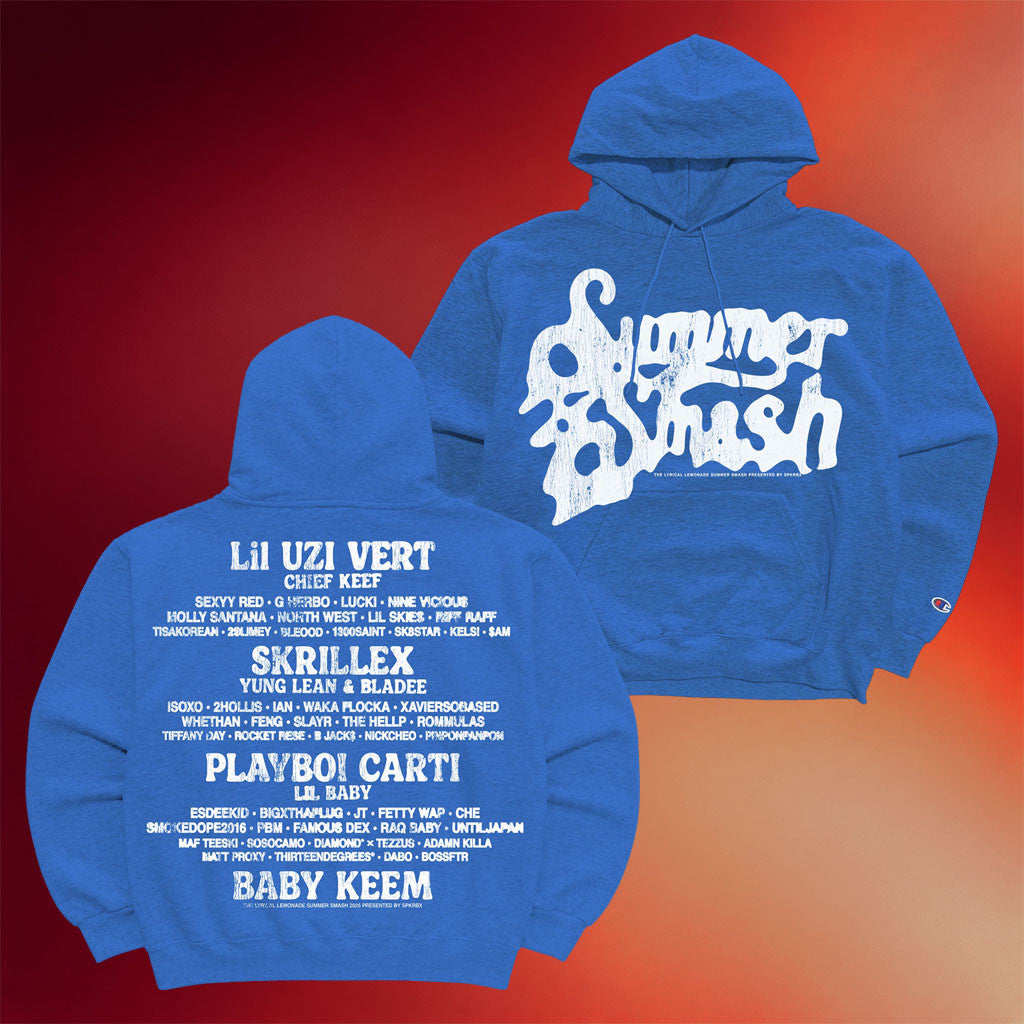 Summer Smash Merch 2026 PAINT Hoodie Summer Smash Festival Hoodie Gifts For Hip Hop Fans
