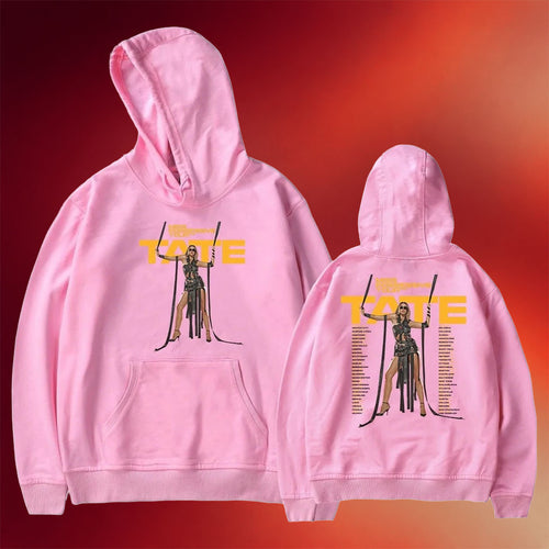 Tate McRae Merch Tate McRae Miss Possessive Tour Hoodie Birthday Gifts For Music Lovers
