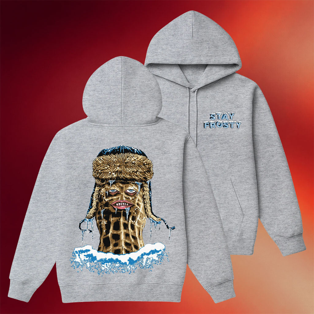 The Burnt Peanut Merch Stay Frosty Hoodie Birthday Gift Ideas For Brothers