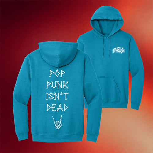 The Paradox Merch Pop Punk Isn't Dead Hoodie Presents For Music Lovers