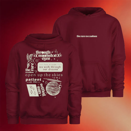 The Rare Occasions Merch Moonshot Typographic Hoodie Present For Husband