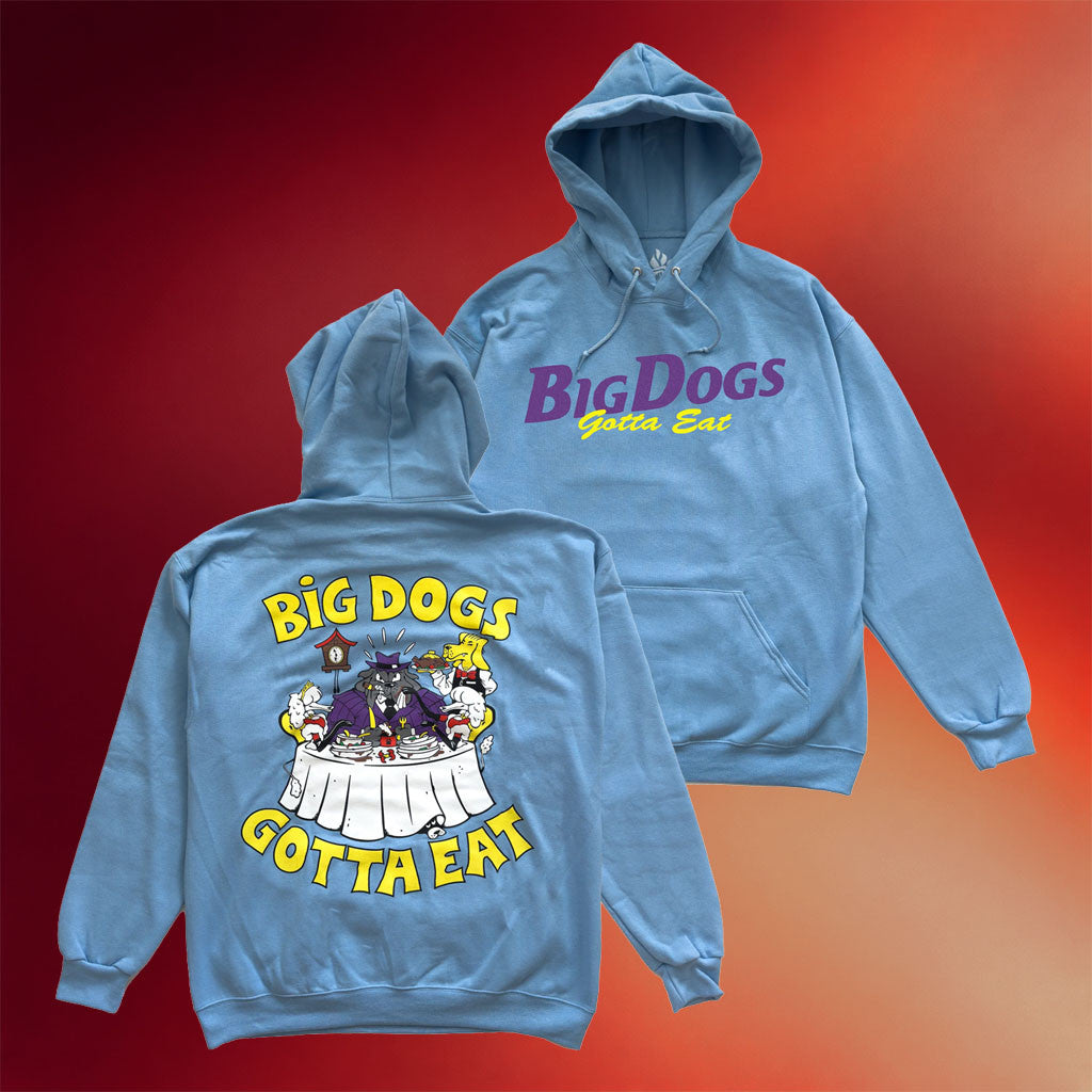 Tommy G Merch 2026 Big Dogs Gotta Eat Feast Hoodie Cool Gifts For Brothers