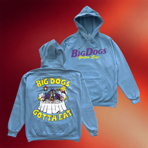 Tommy G Merch 2026 Big Dogs Gotta Eat Feast Hoodie Cool Gifts For Brothers