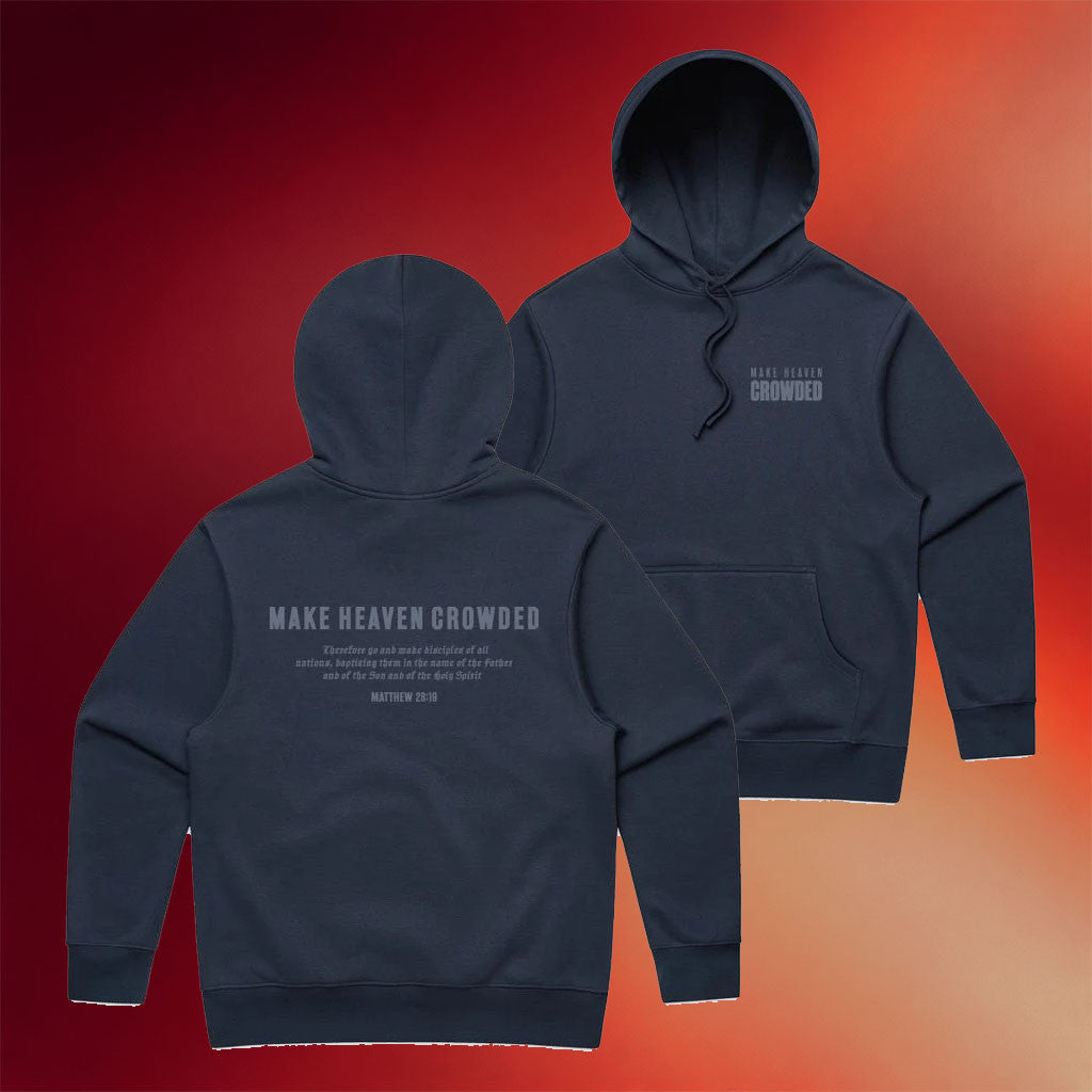 TPUSA Merch 2026 Make Heaven Crowded Hoodie Turning Point USA Hoodie Gifts For BFF